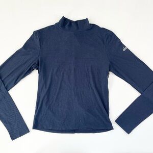 ALO Yoga Navy Long Sleeve Top